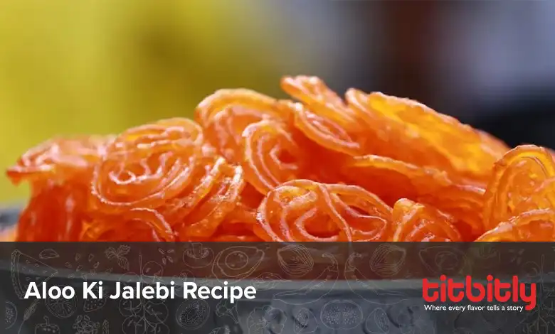 Instant Aloo Ki Jalebi Recipe