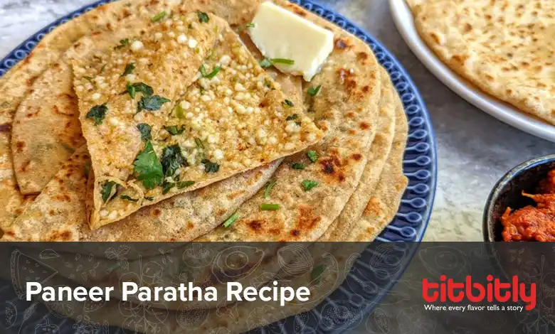 Instant Paneer Paratha Recipe