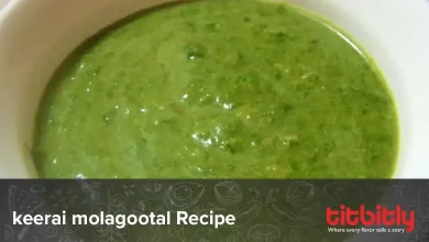 Instant Keerai Molagootal Recipe